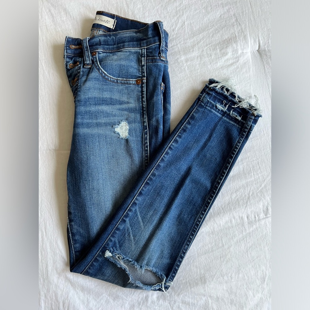 Madewell Size 24 10“ High Rise Skinny
